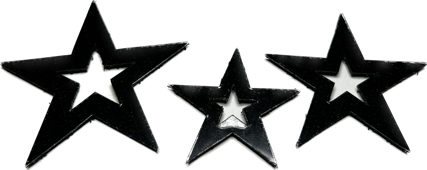 Star Hair Stencil